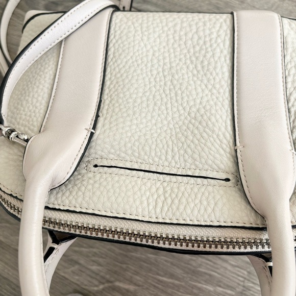 Coach Beige Leather Crossbody Bag - Picture 6 of 12